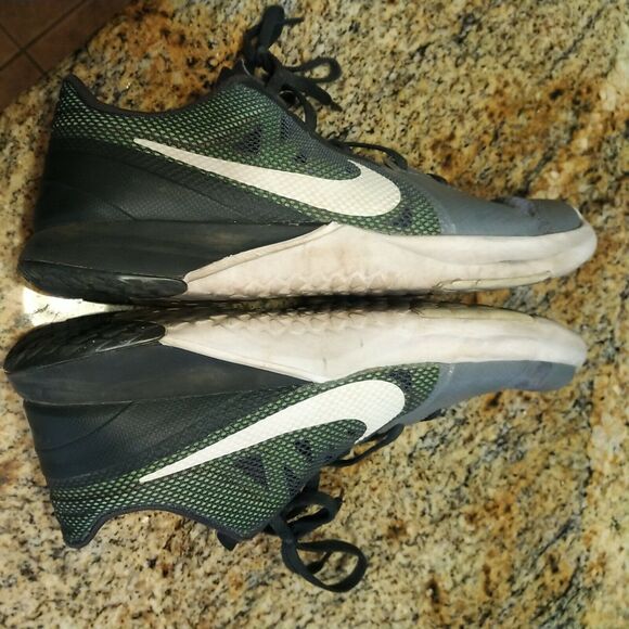 Nike FS Lite TR (807113-007) Gray Green,and White Athletic Shoes Men 10 Trainers